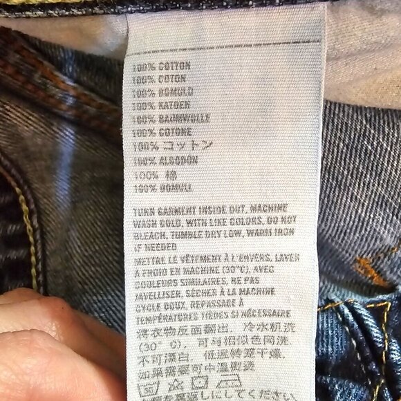 Abercrombie & Fit Y2K Button Fly Straight Leg Jeans Sz 30x32 - Picture 9 of 10